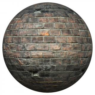 PBR Texture of Wall Bricks